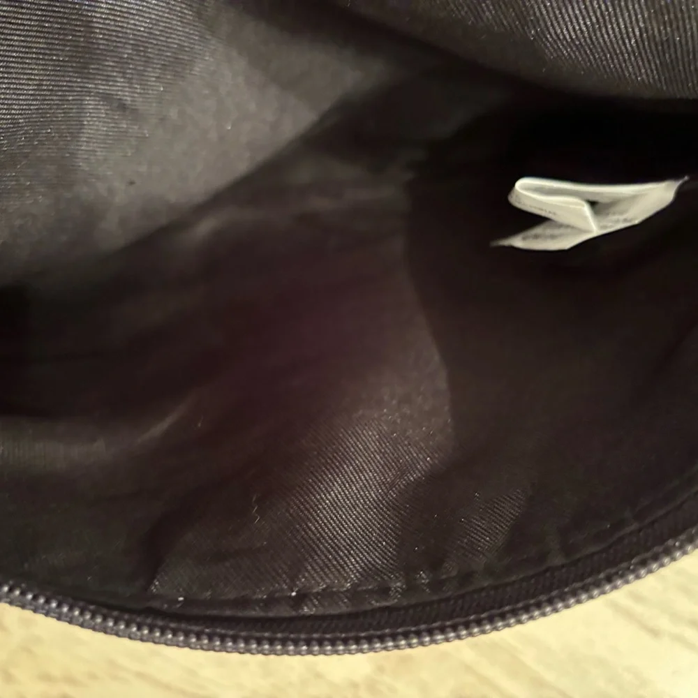 Large Black & White Cosmetic Bag